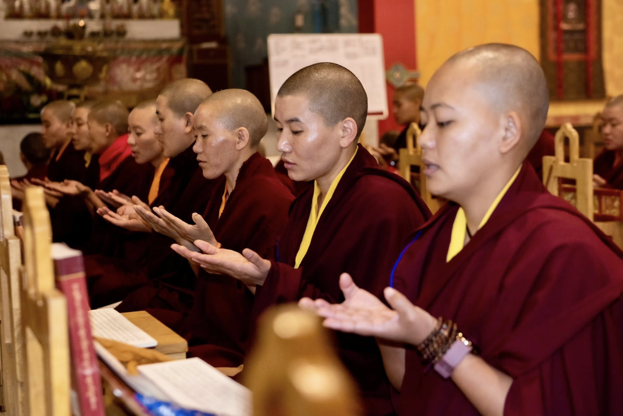The Gyalwang Karmapa Presides over the Second Day of the Tara Ritual